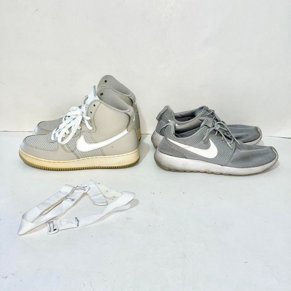 Nike Air Force & Roshe Run Size 8.5  Pre-Owned Great Condition